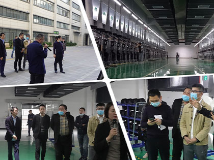 Das Zhejiang Beautiful Town Construction Office besuchte Chengbang High-Tech zur Inspektion und Abnahme der Qianqing Street